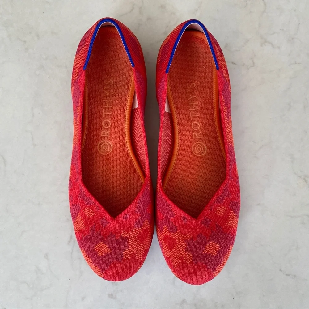 {rothy’s} RARE Red Botanicamo - Picture 4 of 4